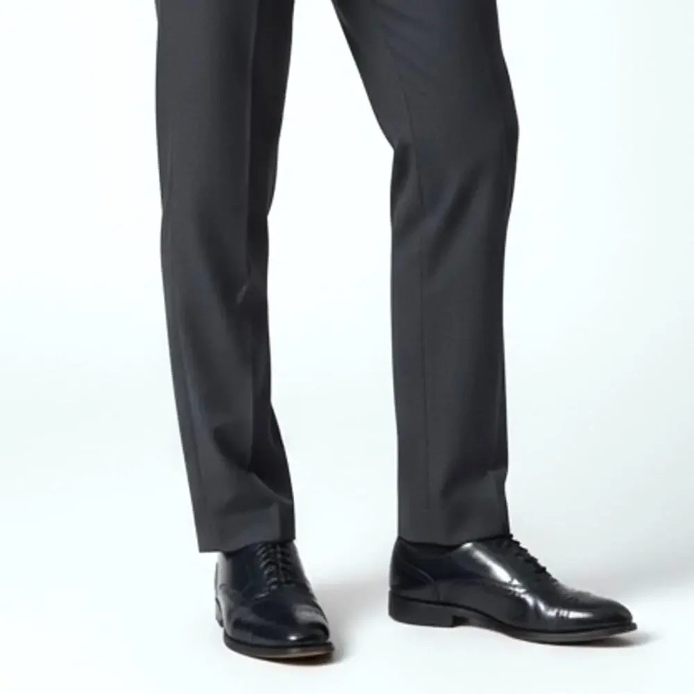 BOSTONIAN Impression Men's Black Leather Oxford Dress Shoes 9.5 Event Office